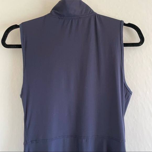 Sun Light Blue Sleeveless Asymmetrical Dress Size 3 - Picture 11 of 15